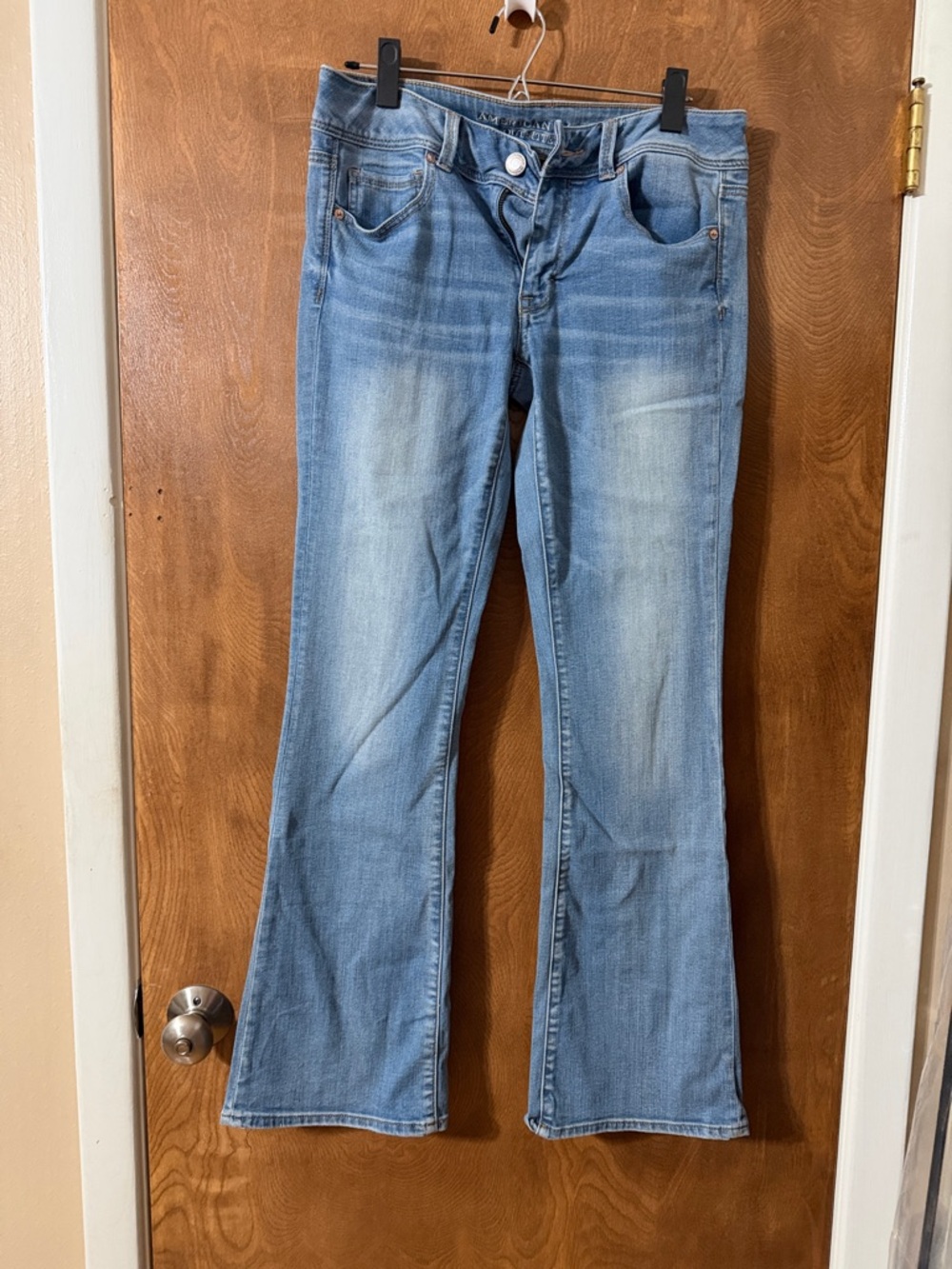 American Eagle Outfitters Light Blue Flare Jeans